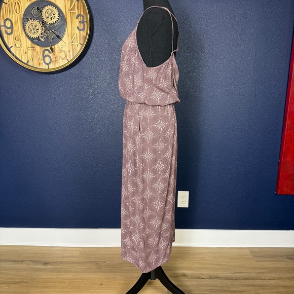 Carve Designs Mauve Grayson Midi Dress, Mauve Taupe, XL - Picture 7 of 11